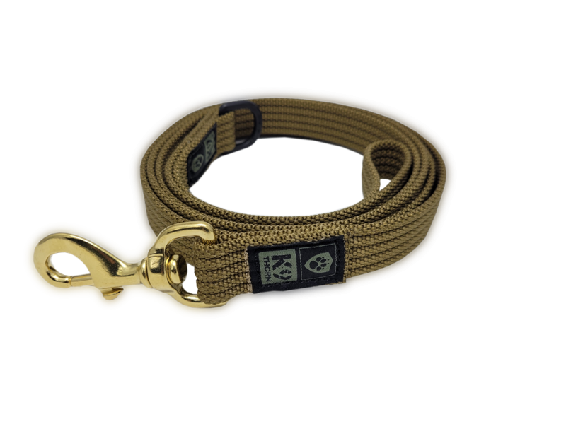K9 Thorn leine 150cm, brauner Kojote