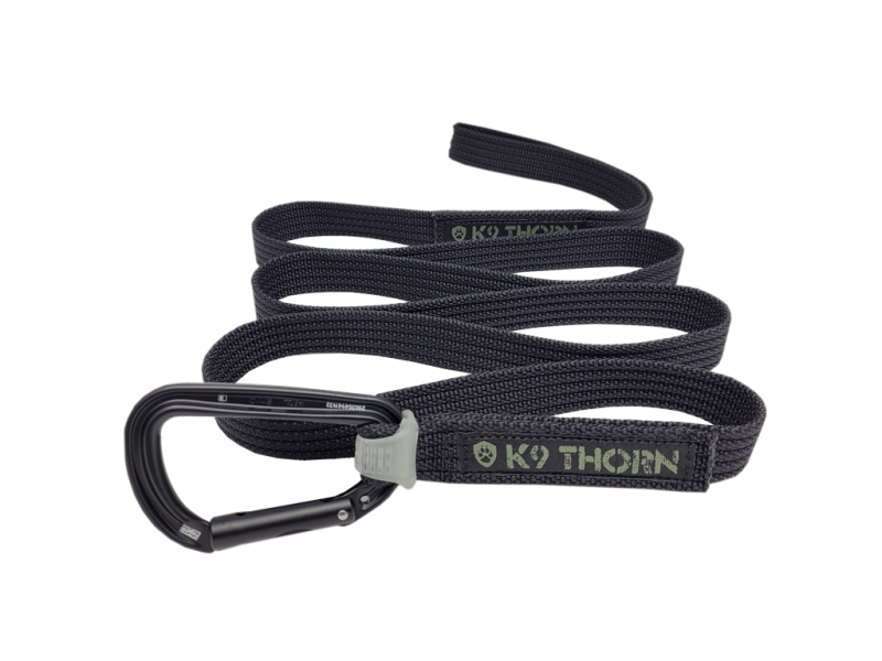 K9 Thorn Express leine 100cm, schwarz