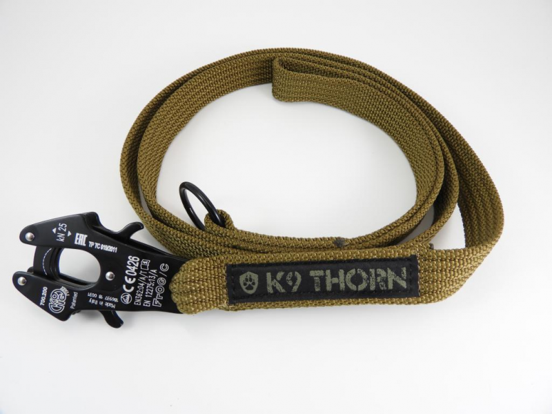 K9 Thorn Kong Frog brauner kooyote leine 150cm