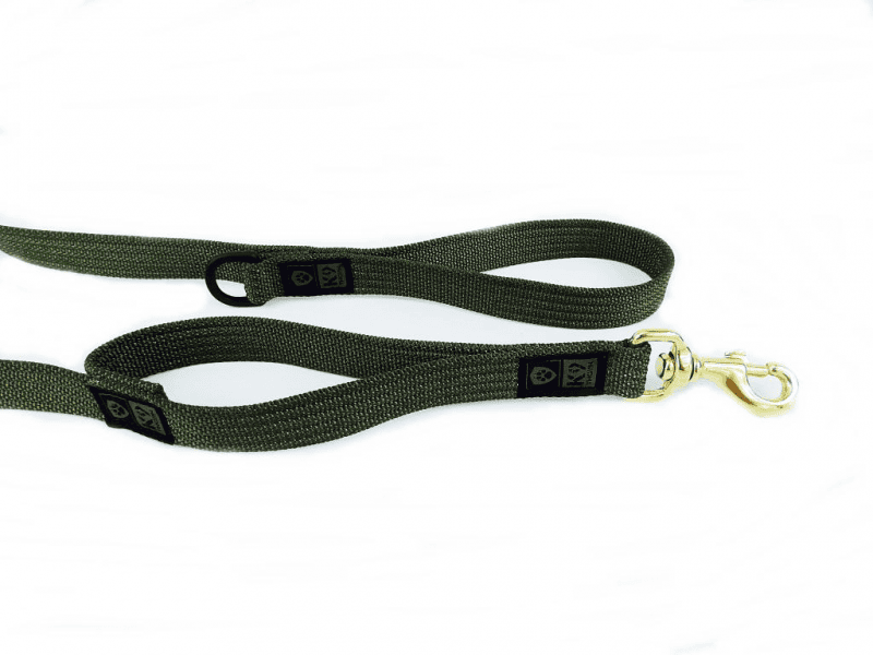K9 Thorn leine mit 2 Griffen 150cm, oliv