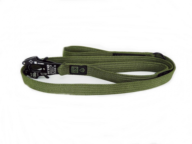 K9 Thorn Kong Frog leine mit 2 Griffen 150cm, oliv