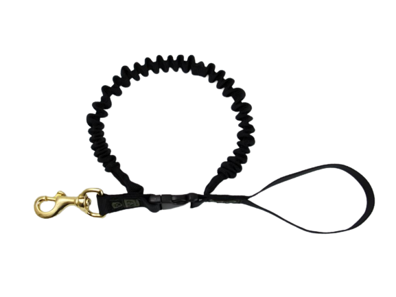 K9 Thorn mit Schalldämpfer und Karabiner leine, schwarz, M