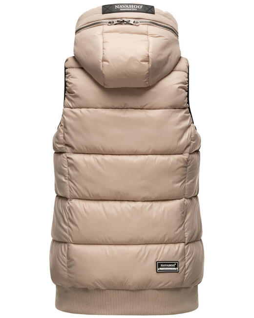 Navahoo KASSIDY damen Weste mit Kapuze, Helltaupe