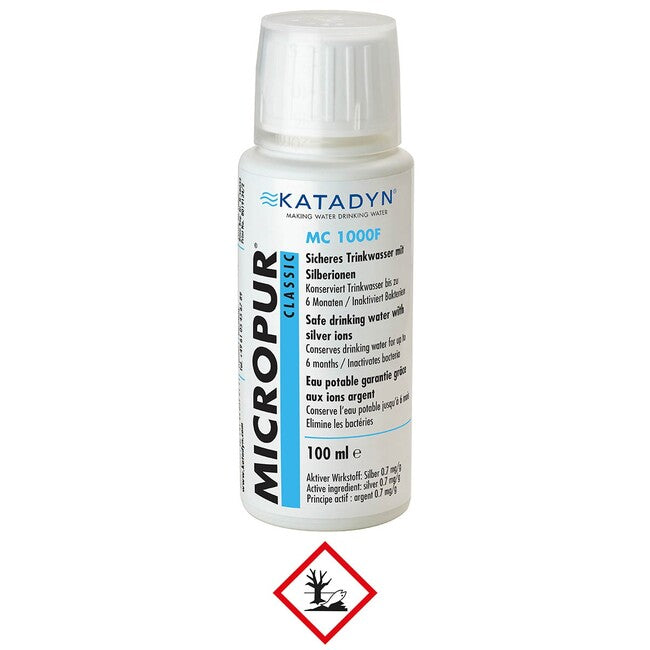 Katadyn Micropur MC 1000F Katadyn Trinkwasserkonservierer, 100 ml