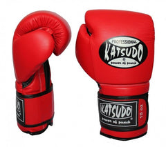 Katsudo Profesional Boxhandschuhe, rot