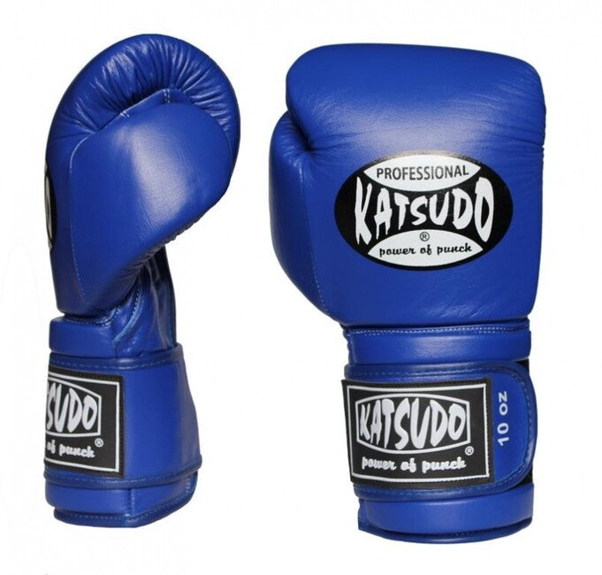 Katsudo Profesional Boxhandschuhe, blau
