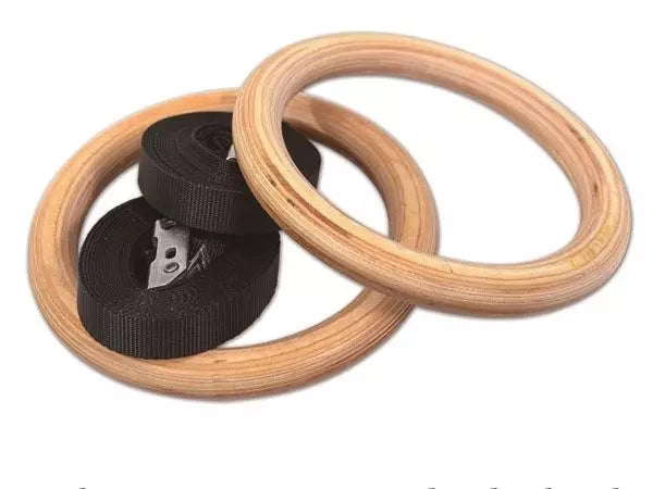 Katsudo Woody Gymnastikringe aus Holz