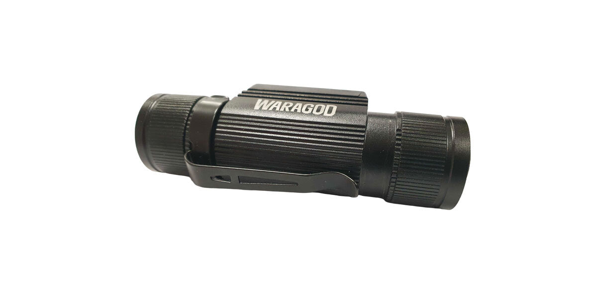 WARAGOD Metallclip 2,2cm Durchmesser für Stirnlampen und taschenlampen