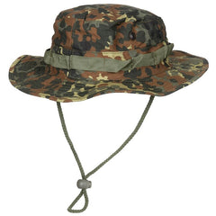 MFH Amerikanischer Hut GI Bush Rip stop mit Kordelzug, BW camo