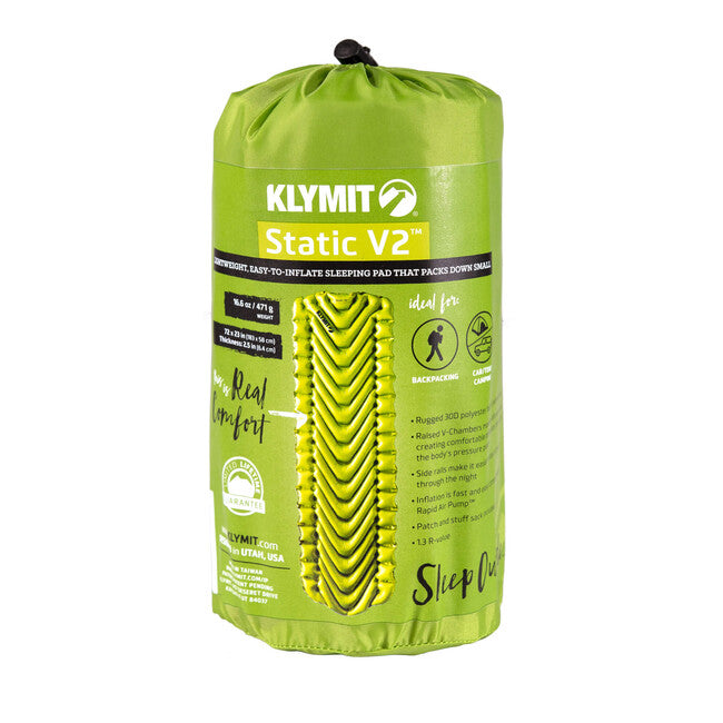 Klymit karimatka Static V2, grün