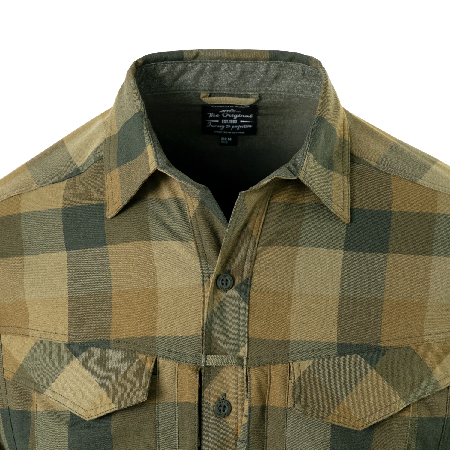 Helikon-Tex Defender Mk2 Nylon Sorona Blend košeľa, Evening Pumpkin Plaid