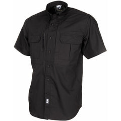 MFH Professional T-Shirt Attack Kurzarm, potiahnute teflonom, schwarz