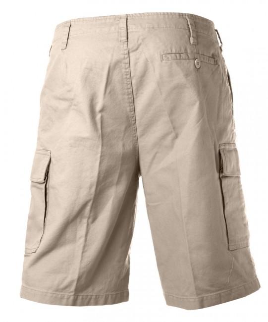 Mil-Tec Moleskin kurz Hose Prewash khaki