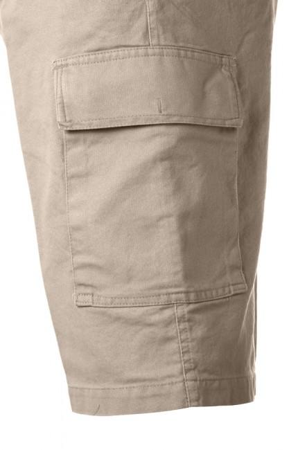 Mil-Tec Moleskin kurz Hose Prewash khaki