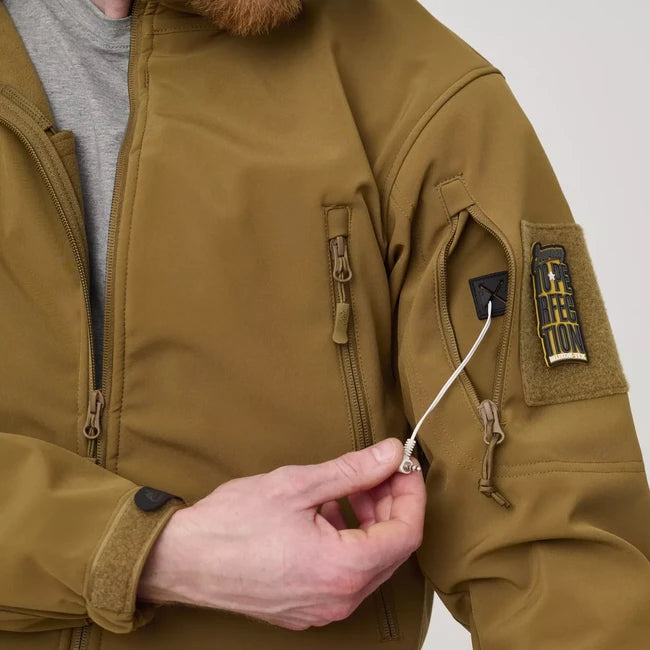 Helikon-Tex GUNFIGHTER Jacke – Haifischhaut, schwarz