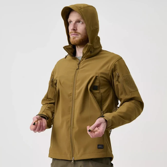 Helikon-Tex GUNFIGHTER Jacke – Haifischhaut, schwarz