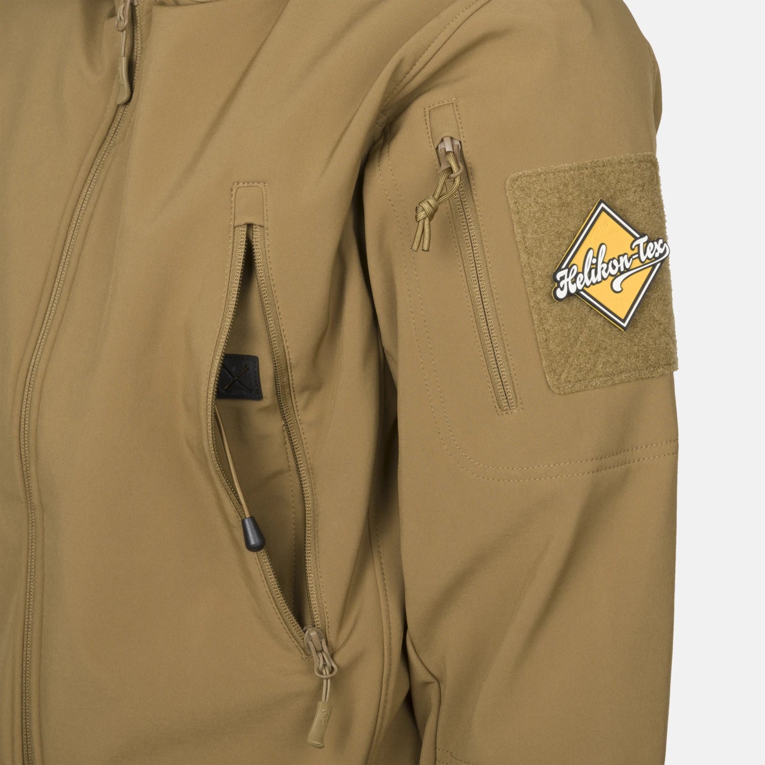 Helikon-Tex GUNFIGHTER bunda Shark Skin, Flecktarn – detail 10