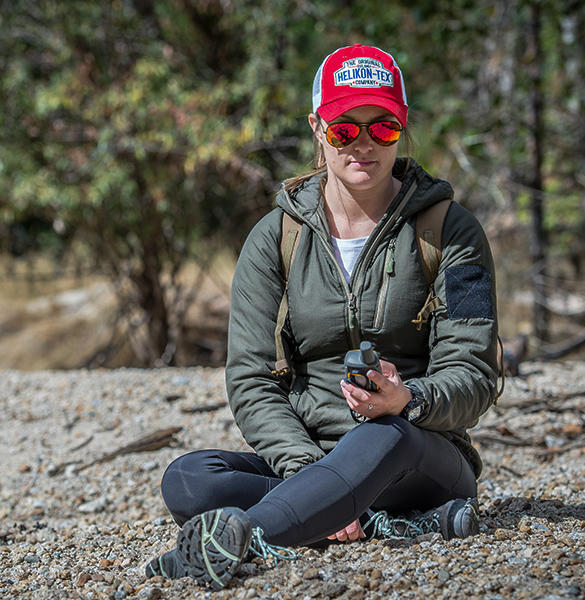 Helikon-Tex Wolfhound hoodie damenjacke, schwarz