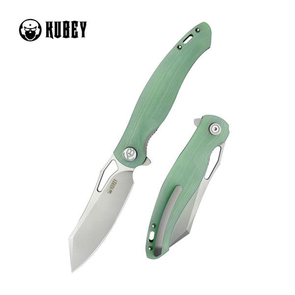 KUBEY Drake KUBEY-Messer, stahl aus 10, jade