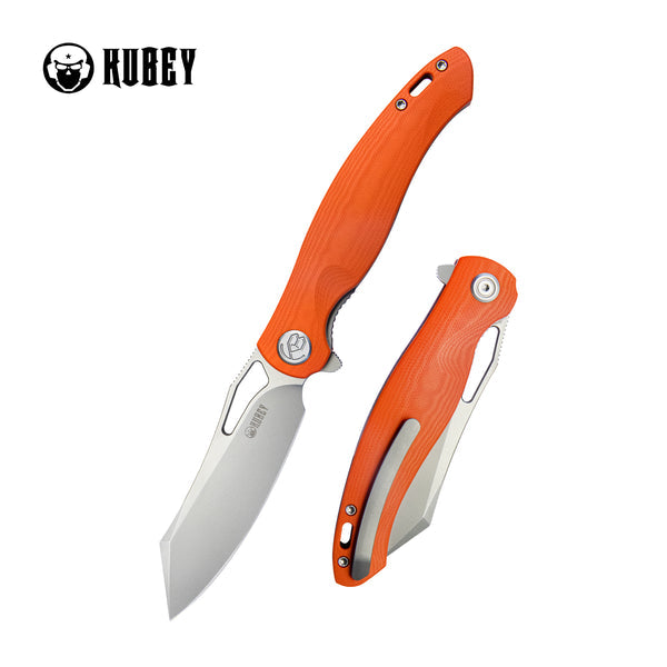 KUBEY Drake KUBEY-Messer, stahl aus 10, orange