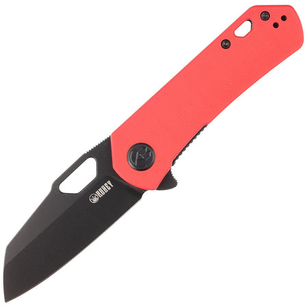 KUBEY Duroc Schließmesser Rot & Schwarz
