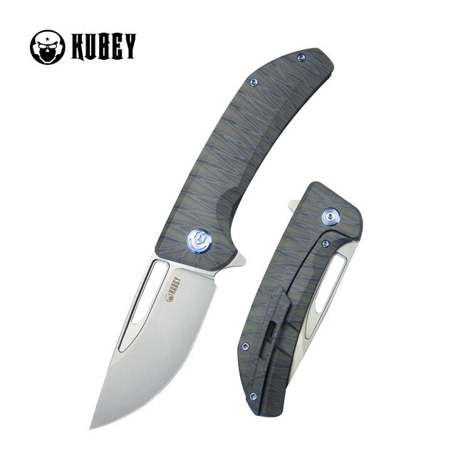 KUBEY Hyperion Flamme Titan messer