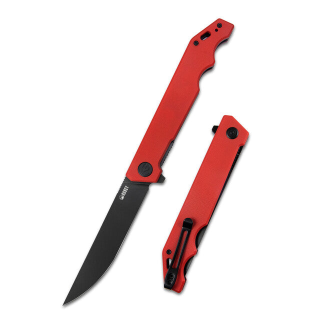KUBEY Pylades Rot&Schwarz Schließmesser
