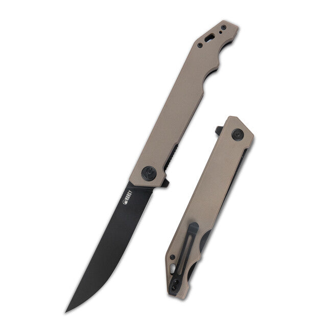KUBEY Pylades tan&black messer