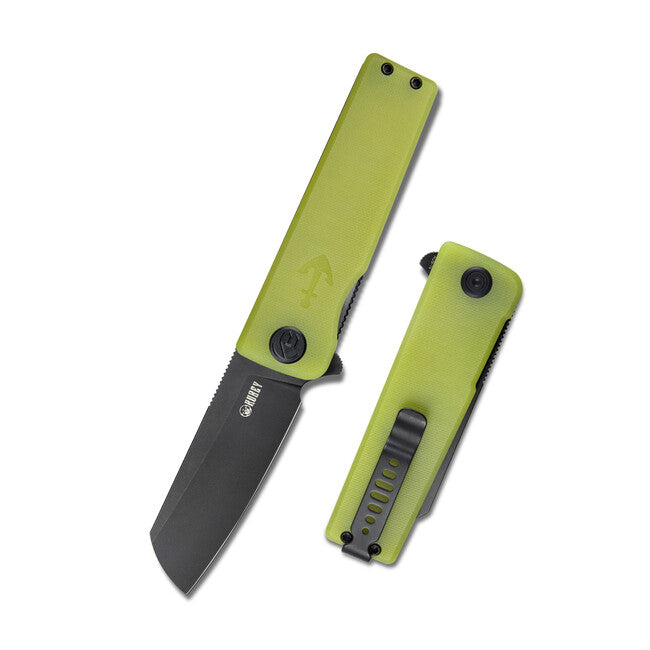 KUBEY Sailor Transluzent Gelb G10 messer