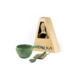 Kupilka lonček z žlico, 210 ml, zelen