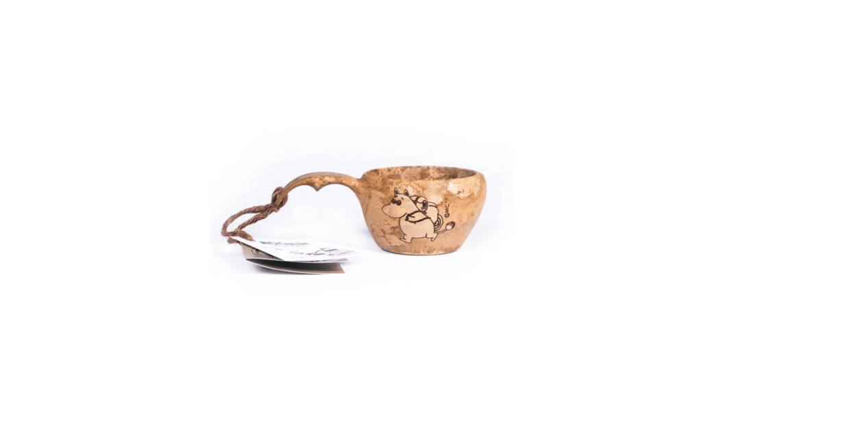 Kupilka Junior Moomintroll kinderbecher 120 ml , braun