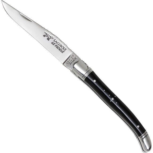 Laguiole le Fidele taschenmesser Laguiole Bufallo Horn Kl 90 mm