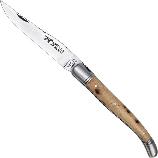 Laguiole le Fidele taschenmesser Laguiole geschmiedet Wacholderholz