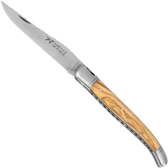 Laguiole Le Fidele taschenmesser Laguiole geschmolivenholz