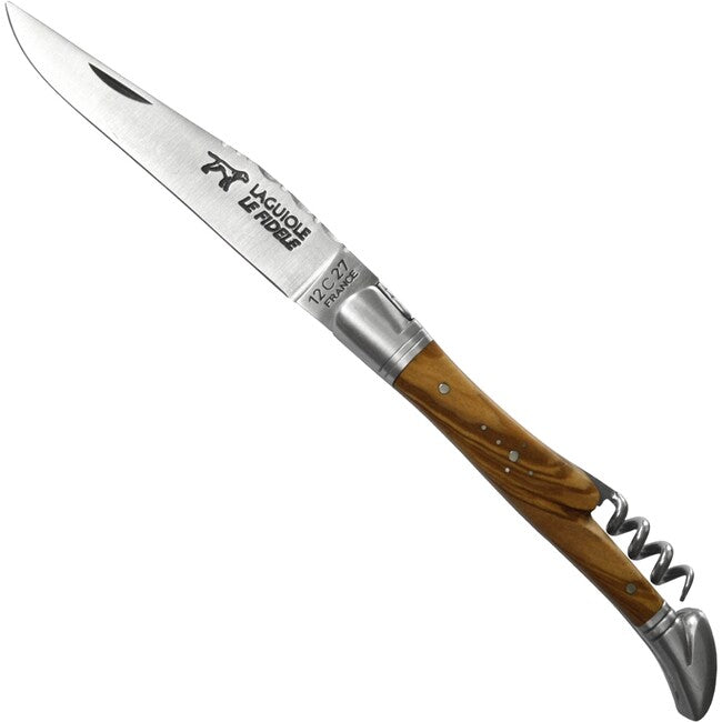 Laguiole le Fidele Laguiole m Korkenz Olive taschenmesser
