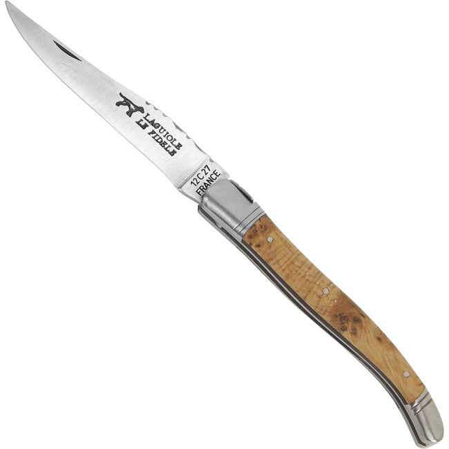 Laguiole le Fidele taschenmesser Laguiole Wacholderholzgriff