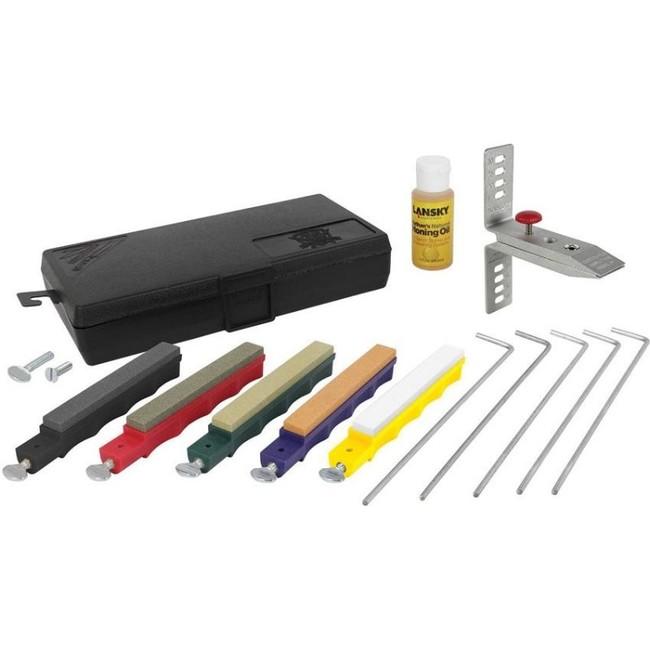 Lansky Knife Sharpening System Deluxe Messerschärfer-Set, 5 Stück