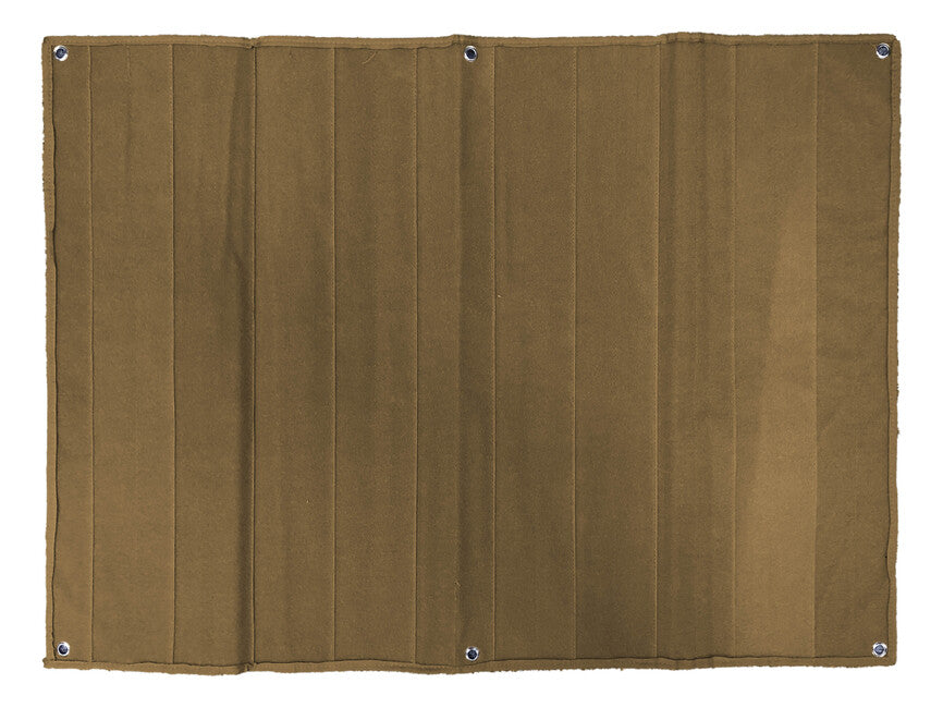 WARAGOD Large Velcro Panel Blanket mit 6 Ösen Tan