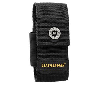 Leatherman Messerscheide Nylon Schwarz Gross mit 4 taschen