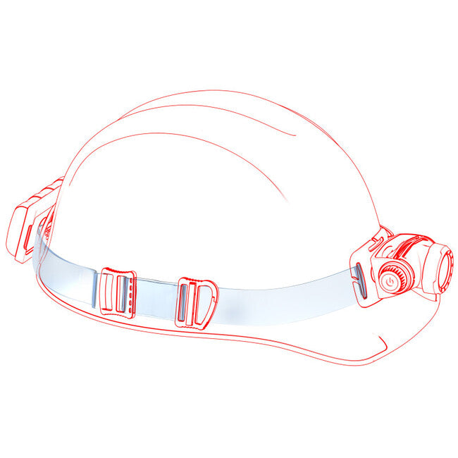 LEDLENSER SILIKON-STIRNBAND Typ A