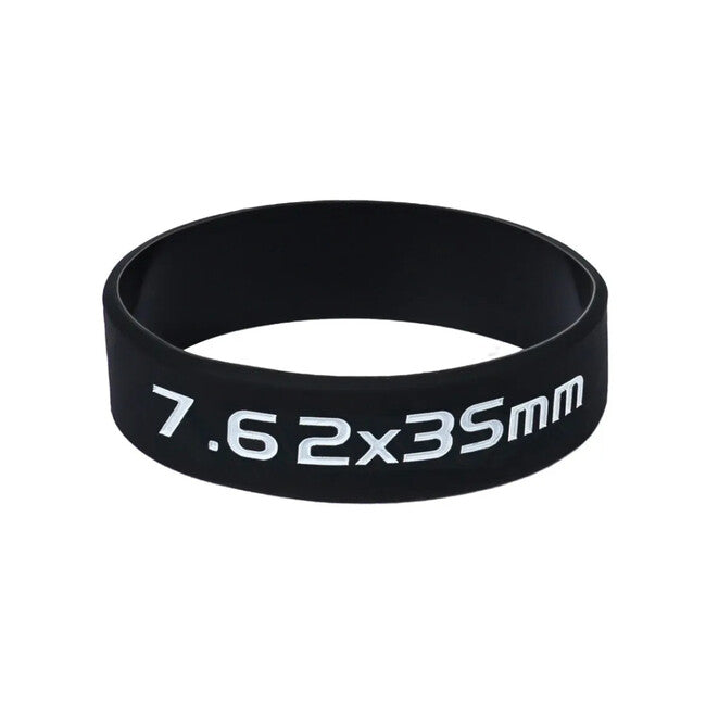 Leguon Torque Gummiband zur Markierung des Magazins 7.62 mm, schwarz-weiß