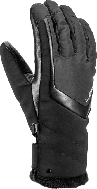 LEKI Stella Women Winter Downhill handschuhe, schwarz