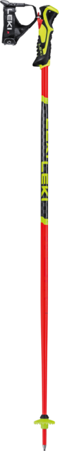 LEKI WCR Lite SL 3D Skistöcke leuchtend rot-schwarz-neongelb