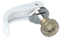 LEKI Speed Lock 1 Lever nadomestni del, bela, 18|16 mm