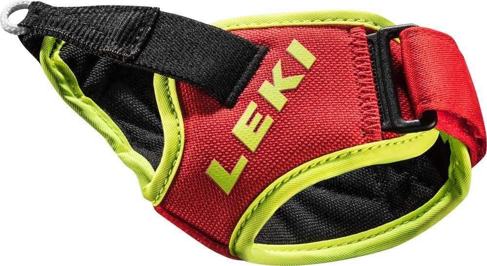 LEKI Schlaufen Frame Strap Trigger S- S/M/L, rot-gelb