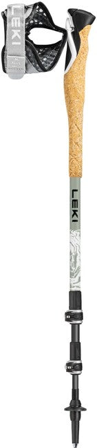 LEKI Cross Trail Carbon trekkingstöcke, weiß-hut-schwarz, 100 - 135 cm