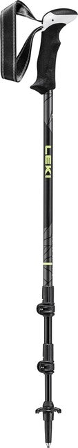 LEKI Khumbu Lite Pro Trekkingstöcke, schwarz-dunkelanthrazit-gelb gefrostet, 100 - 135 cm