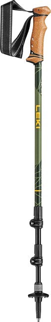 LEKI Legacy Lite AS trekkingstöcke, mango-olivgrün-flaschengrün, 100 - 135 cm