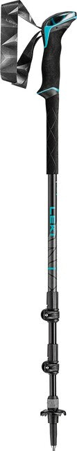 LEKI Makalu Lite AS trekkingstöcke 100 - 135 cm, schwarz-dunkel anthrazit-petrol