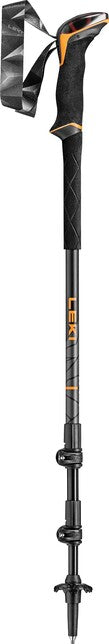 LEKI Makalu Lite trekkingstöcke, orange-schwarz-dunkelanthrazit, 100 - 135 cm